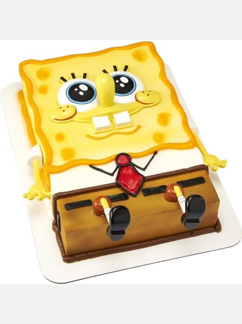 SpongeBob Character 5-piece Cake Topper Set